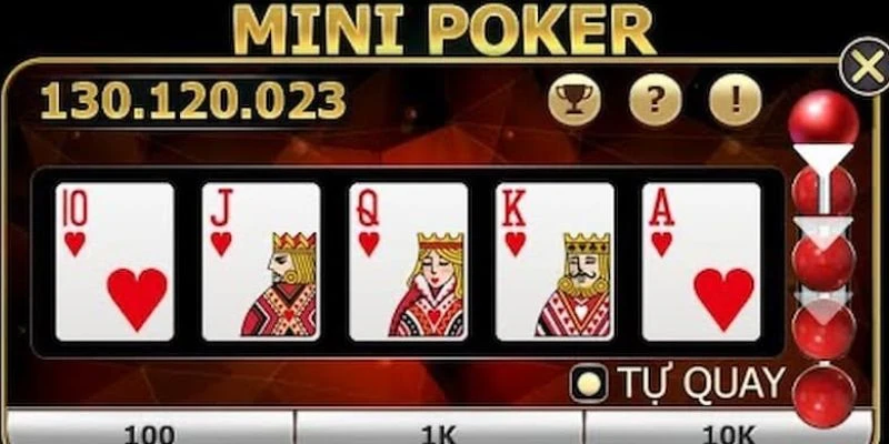 Khám phá cách chơi Mini Poker từ A đến Z